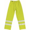 50102-814-17, size S   rain trousers, men /women, SAFE AQUA, hi-vis yellow