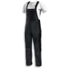 89832, Gr.XXXL  Latzhose, Herren, zinn/schwarz