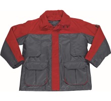 00930-650-88802, size 4XL   jacket, anthracite/red