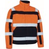 07109-860-141, size 2XL   jacket, men /women, SAFE COMPETE, hi-visorange/navy blue