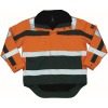 07223-880-1403, size 2XL   winter jacket, men /women, SAFE COMPETE, hi-visorange/green