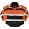 09335-880-141, size 2XL   winter jacket, men /women, SAFE COMPETE, hi-visorange/navy blue