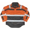 09335-880-14888, size 2XL   winter jacket, men /women, SAFE COMPETE, hi-visorange/anthracite