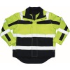 09335-880-171, size 2XL   winter jacket, men /women, SAFE COMPETE, hi-vis yellow/navy blue