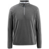 50148-239-18, size S   fleece pullover with short zipper, men /women, CROSSOVER, dark anthracite