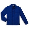 8832, size 40/42   jacket with band, men, cornflower blue