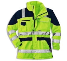 8845, size XXXL   parka, signal yellow