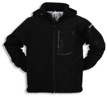9816, size XXXXL   softshell winter jacket, black