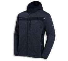 89039.15, size 4XL   softshell jacket, melange/black