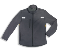 8906, size XXXL   softshell jacket, grey