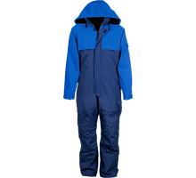 101077-576, size XL   winter overall, navy blue/royal blue