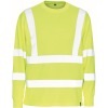 50106-854-17, Gr.S  Sweatshirt, Herren/Damen, SAFE CLASSIC, hi-vis gelb
