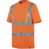 50113-949-14, Gr.2XL  T-Shirt, Herren/Damen, SAFE CLASSIC, hi-vis orange