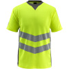 50127-933-1718, Gr.4XL  T-Shirt, Herren/Damen, SAFE SUPREME, hi-vis gelb/dunkelanthrazit