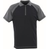 50302-260-9888, Gr.S  Polo-Shirt mit Brusttasche, Herren/Damen, IMAGE, schwarz/anthrazit