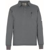 50352-833-118, Gr.2XL  Polo-Sweatshirt, Herren/Damen, FRONTLINE, hellanthrazit