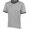 50415-250-08, Gr.2XL  T-Shirt, Herren/Damen, CROSSOVER, grau-meliert