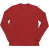50548-250-02, Gr.4XL  T-Shirt, Langarm, Herren/Damen, CROSSOVER, rot