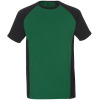 50567-959-0309, Gr.M  T-Shirt, Herren/Damen, UNIQUE, grün/schwarz