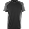 50567-959-0918, Gr.2XL  T-Shirt, Herren/Damen, UNIQUE, schwarz/dunkelanthrazit