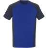 50567-959-11010, Gr.2XL  T-Shirt, Herren/Damen, UNIQUE, kornblau/schwarzblau