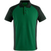 50569-961-0309, Gr.L  Polo-Shirt, Herren/Damen, UNIQUE, grün/schwarz