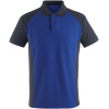50569-961-11010, Gr.2XL  Polo-Shirt, Herren/Damen, UNIQUE, kornblau/schwarzblau