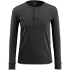 50581-964-09, Gr.M  T-Shirt, Langarm, Herren, CROSSOVER, schwarz
