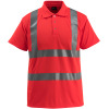 50593-976-222, Gr.2XL  Polo-Shirt, Herren/Damen, SAFE LIGHT, hi-vis rot