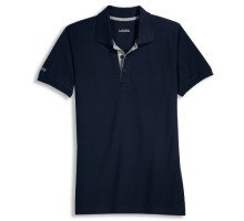 8916, size XXL   polo shirt, navy blue/light grey