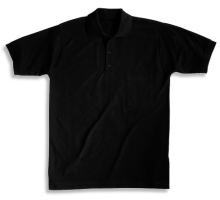89754, size S   polo shirt, black