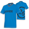 9897, Gr.L  T-Shirt, blau/grau