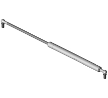 2064UK K7D7 300N  Gasfeder, 300 Newton, Anschlüsse beidseitig Winkelgelenk M10 Metall