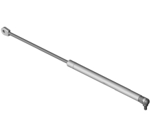2379SU K1D5 600N  Gasfeder, 600 Newton, Anschlüsse: 8er Auge, Winkelgelenk M8 Kunststoff