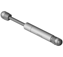 697567 K4D4 100N  Gasfeder, 100 Newton, Anschlüsse beidseitig 10er Kugelpfanne Kunststoff