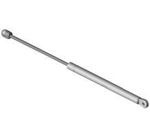 697699 K4D1 800N   gas spring, 800 newton, connections : 10er ball socket plastic, 10er eye