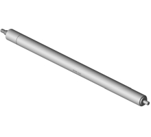 697737 250N  Gasfeder, 250 Newton, ohne Anschlüsse, beidseitig M6 Gewindezapfen