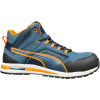 63.314.0, Gr.41 Crosstwist Mid  Sicherheitsstiefel, S3, blau/orange