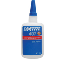 Loctite 407, 100 g Flasche  Sofortklebstoff, IDH-Nr. 195523