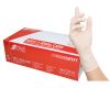 8201, Gr.L, Box a 100 Stück  Einmalhandschuhe, Latex, IDEAL CARE, weiß, gepudert, für Lebensmittelkontakt