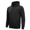 7025, Gr.XL  Kapuzenpullover, schwarz, MOTION TEX LIGHT