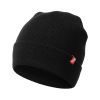 731   knitted hat, black