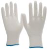 6100ND, Gr.6  Strickhandschuhe, Nylon/Baumwolle, weiß