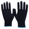 6101, Gr.10  Strickhandschuhe, Nylon/Baumwolle, blau