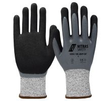 6360, size 10   cut-resistant gloves, OIL GRIP CUT