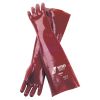 160240, Gr.10  Handschuhe, PVC, rot