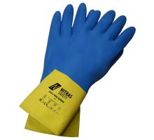 3470, size 10   chemical protection gloves, DUAL BARRIER