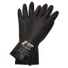 3460, Gr.10  Chemikalienhandschuhe, Chloropren, schwarz, für Lebensmittelkontakt