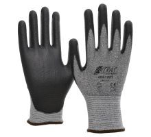 6350, size 10   cut-resistant gloves, grey