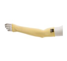 6795   cutting protection -armguards, yellow, L=45 cm